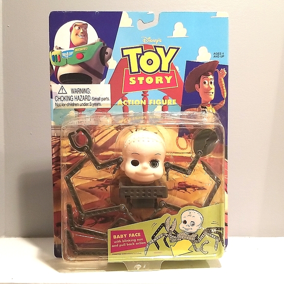 Disney Other - NEW - Toy Story Baby Face Action Figure RARE HTF